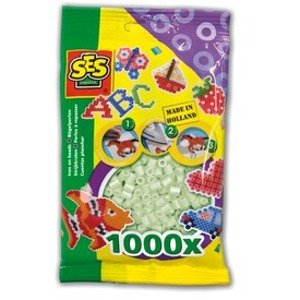 SES: Vasalható gyöngy 1000 darabos - fluoreszkáló