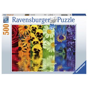 Ravensburger: Puzzle 500 db - Virágsávok