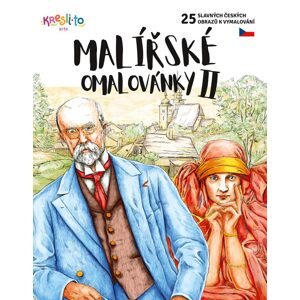 Festés Színezőkönyv II - 25 cseh művész, Kresli.to, W025050