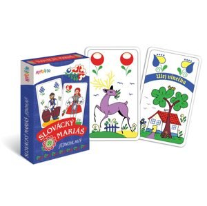 Kártyák Szlovák Máriák - egyfejű, Kresli.to, W032800