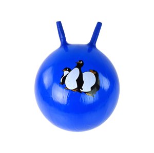 Gyerek pattogó labda pingvin kékkel