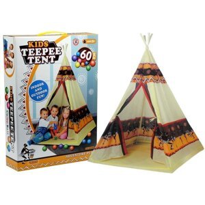 Indian Teepee sátor 60 labdával 155 cm