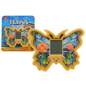 Pocket elektronikus játék Tetris butterfly sárga