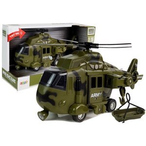Katonai mentőhelikopter 1:16 effektekkel