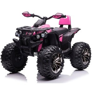 Gyermek elektromos ATV Power 4x4 rózsaszín