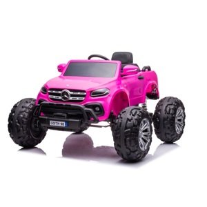 Gyermek elektromos autó Mercedes X 350d 4Matic 4x4 rózsaszín