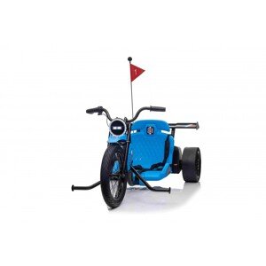 Gyermek elektromos tricikli DRIFT BIKE 21 kék