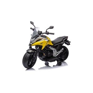 Gyermek elektromos motorkerékpár Honda NC750X sárga