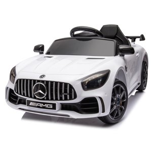 Mamido Gyermek elektromos autó Mercedes AMG GT R Pro fehér