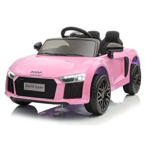 Mamido Gyermek elektromos autó Audi R8 Spyder rózsaszín