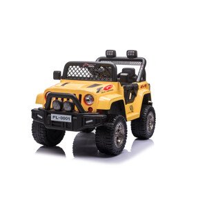 Mamido Gyermek elektromos autó Jeep Power 4x4 sárga