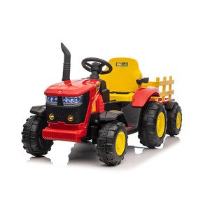 Mamido Gyermek elektromos traktor iparvágány 12V 7Ah piros
