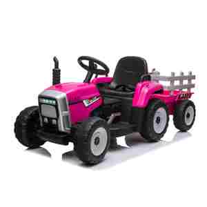 Mamido Elektromos traktor iparvágány Blow pink
