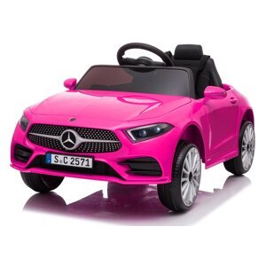 Mercedes-Benz CLS 350 rózsaszín elektromos játékautó KIÁLLÍTOTT DARAB